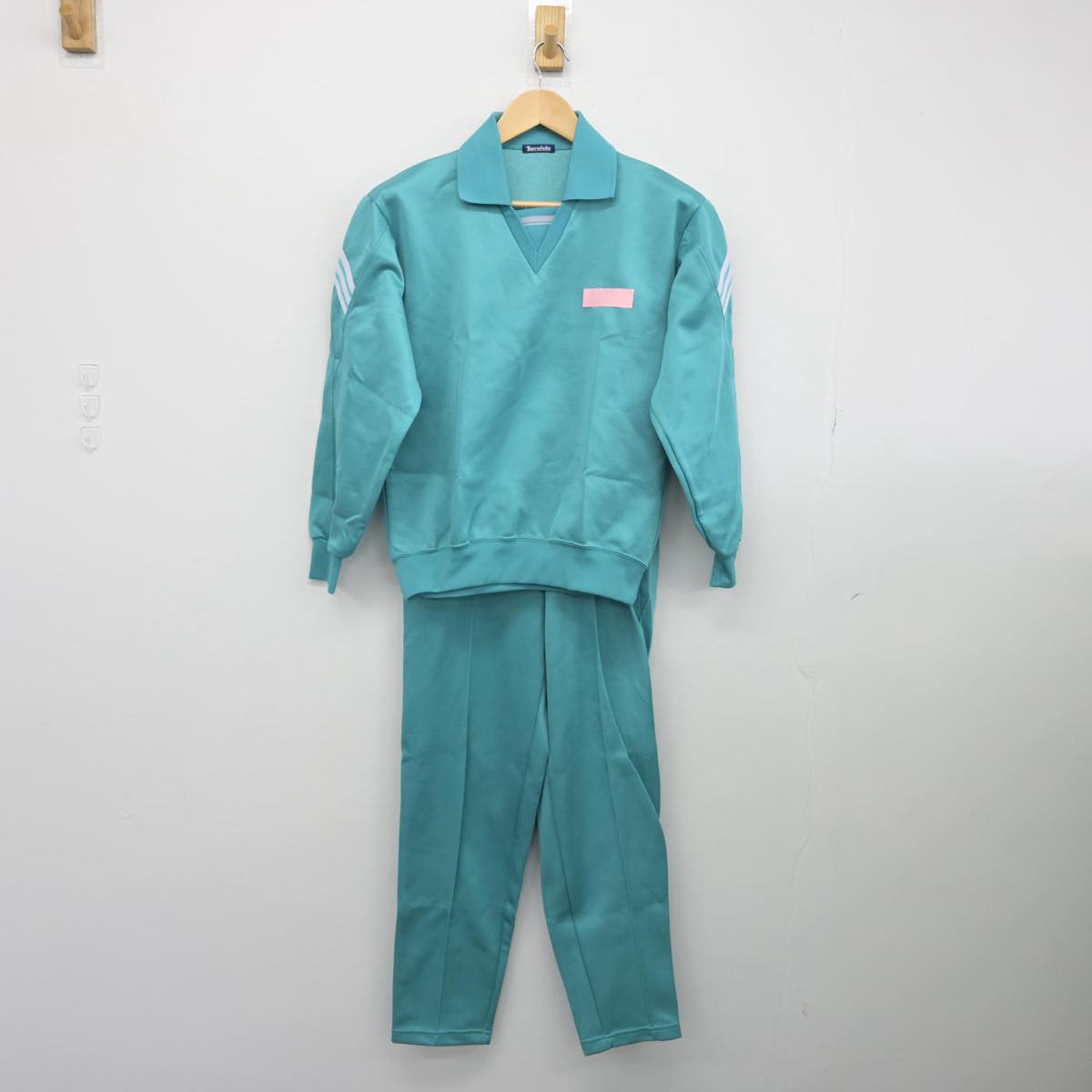 【中古】宮城県 尾道北高等学校 女子制服 2点（ジャージ 上・ジャージ 下）sf032196