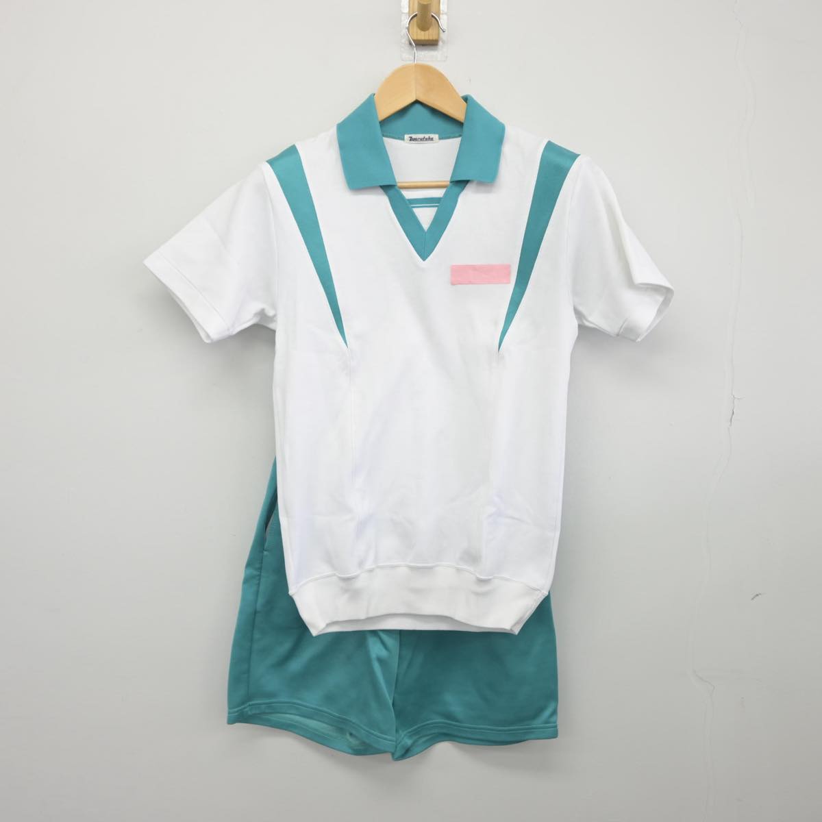 【中古】宮城県 尾道北高等学校 女子制服 2点（体操服 上・体操服 下）sf032198