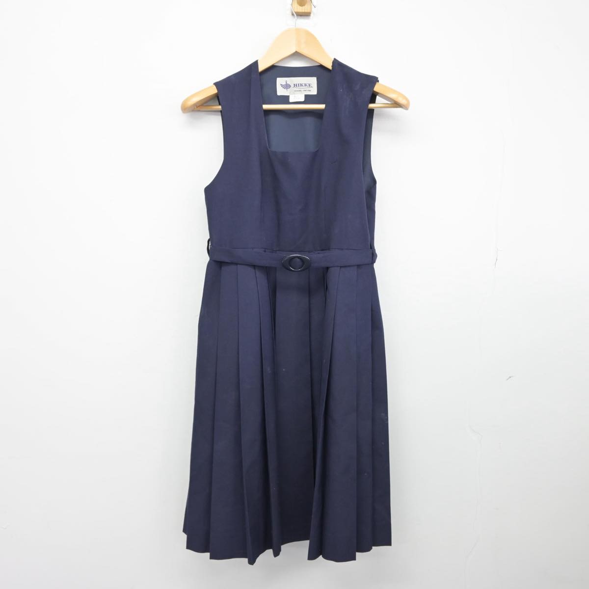 【中古】千葉県 西原中学校 女子制服 1点（ジャンパースカート）sf032202