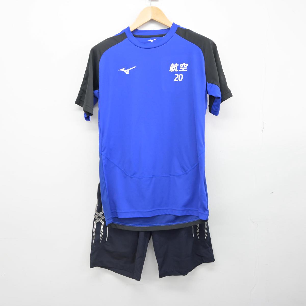 【中古】山梨県 日本航空高等学校/サッカー部 女子制服 3点（部活ユニフォーム 上下）sf032222