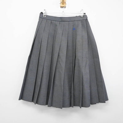 【中古】群馬県 前橋育英高等学校 女子制服 3点（ブレザー・スカート）sf032223