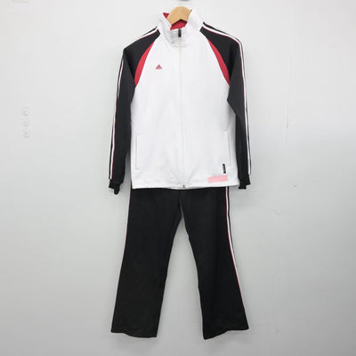 【中古】広島県 比治山女子高等学校 女子制服 2点（ジャージ 上・ジャージ 下）sf032231