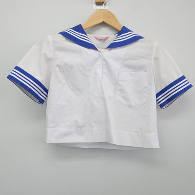 【中古】茨城県 三和中学校 女子制服 2点（セーラー服・スカート）sf032240