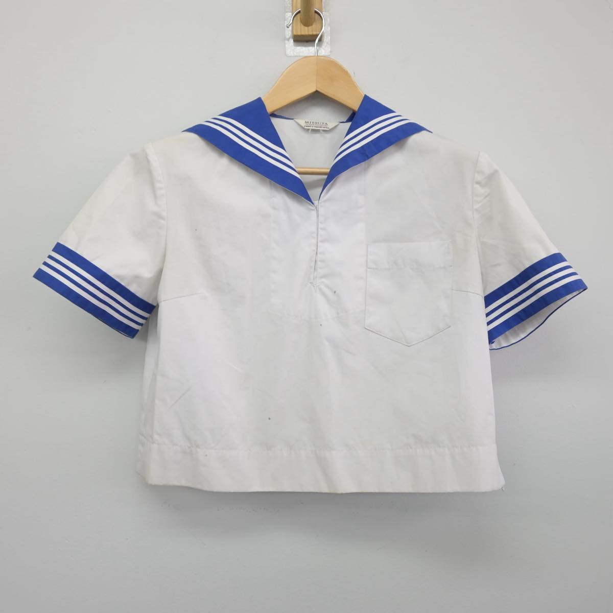 【中古】茨城県 三和中学校 女子制服 1点（セーラー服）sf032241