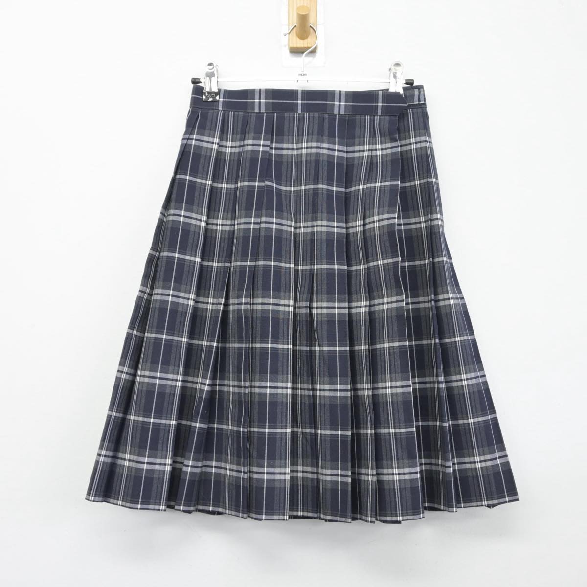 【中古】埼玉県 鴻巣女子高等学校 女子制服 2点（ベスト・スカート）sf032245