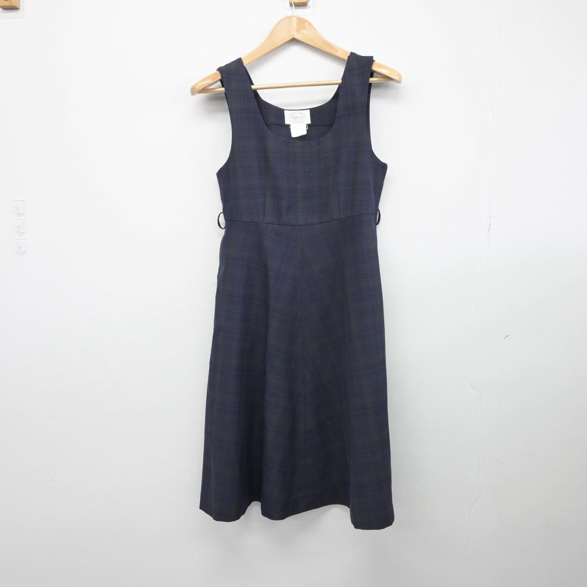 【中古】広島県 翠町中学校 女子制服 1点（ジャンパースカート）sf032257