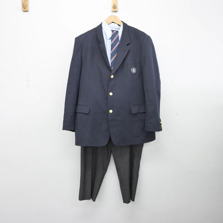 【中古】北海道 札幌山の手高等学校 男子制服 4点（ブレザー・シャツ・ズボン）sf032262 | 中古制服通販パレイド