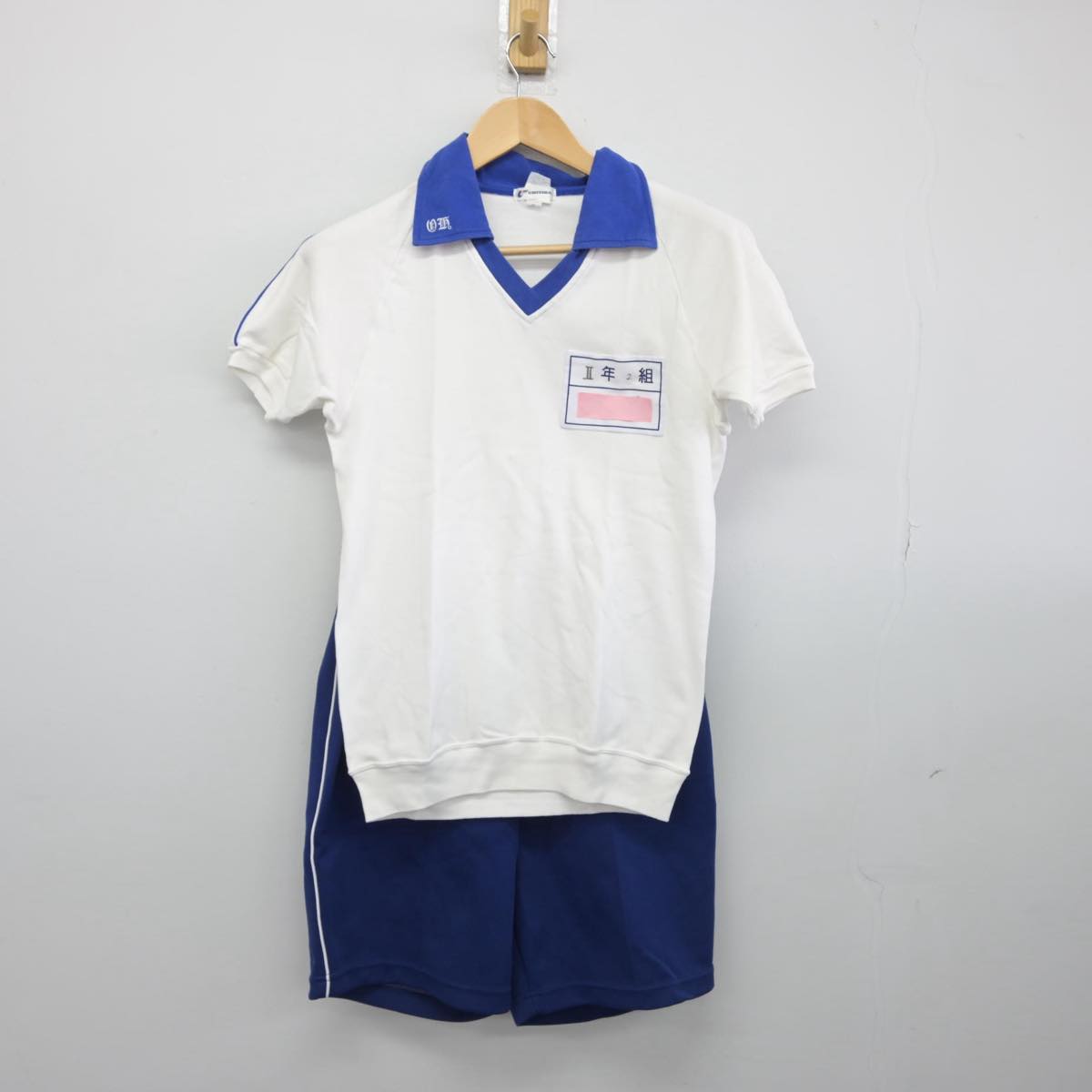 【中古】東京都 大妻中学高等学校 女子制服 2点（体操服 上・体操服 下）sf032293