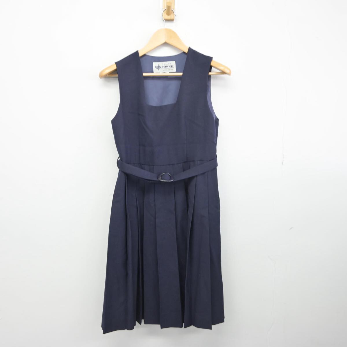 【中古】千葉県 市川第三中学校 女子制服 3点（セーラー服・ジャンパースカート）sf032297