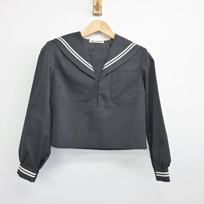 【中古】静岡県 北上中学校 女子制服 2点（セーラー服・スカート）sf032310