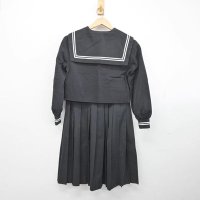 【中古】静岡県 北上中学校 女子制服 2点（セーラー服・スカート）sf032311