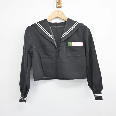 【中古】静岡県 北上中学校 女子制服 2点（セーラー服・スカート）sf032311