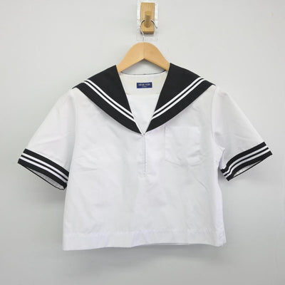 【中古】静岡県 北上中学校 女子制服 2点（セーラー服・スカート）sf032316