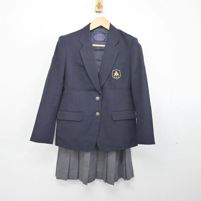 【中古】埼玉県 東京農大第三高等学校 女子制服 4点（ブレザー・ジャケット・スカート）sf032326