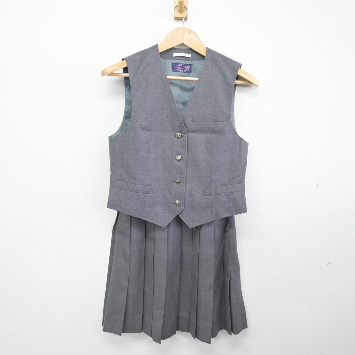 【中古】埼玉県 東京農大第三高等学校 女子制服 4点（ブレザー・ジャケット・スカート）sf032326