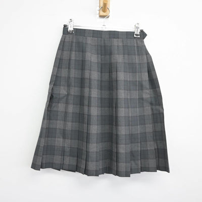 【中古】埼玉県 富士見西中学校 女子制服 2点（ベスト・スカート）sf032329