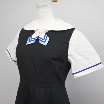 【中古】東京都 瀧野川女子学園高等学校 女子制服 2点（シャツ・ジャンパースカート）sf032359