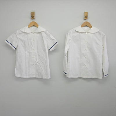 【中古】東京都 瀧野川女子学園高等学校 女子制服 2点（シャツ）sf032361