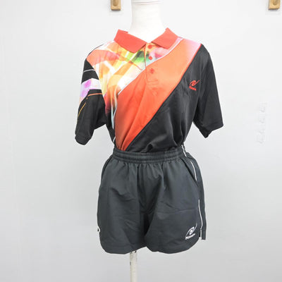 【中古】東京都 桜丘高等学校卓球部 女子制服 3点（部活ユニフォーム 上・部活ユニフォーム 下）sf032364