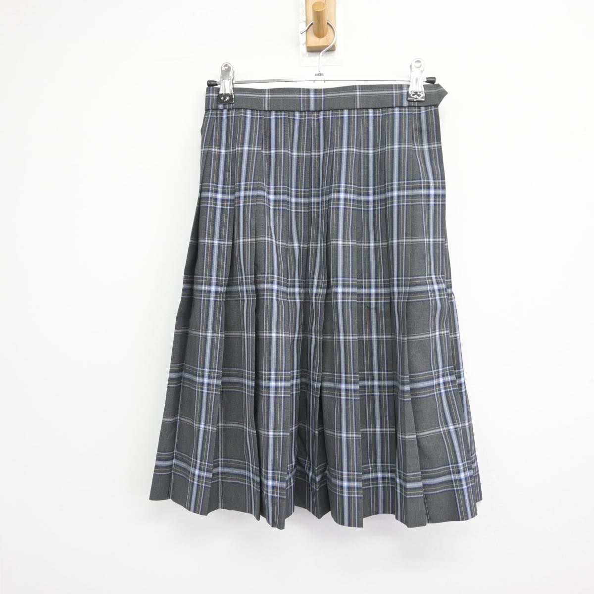 【中古】東京都 文華女子高等学校 女子制服 3点（ニット・ニットベスト・スカート）sf032369