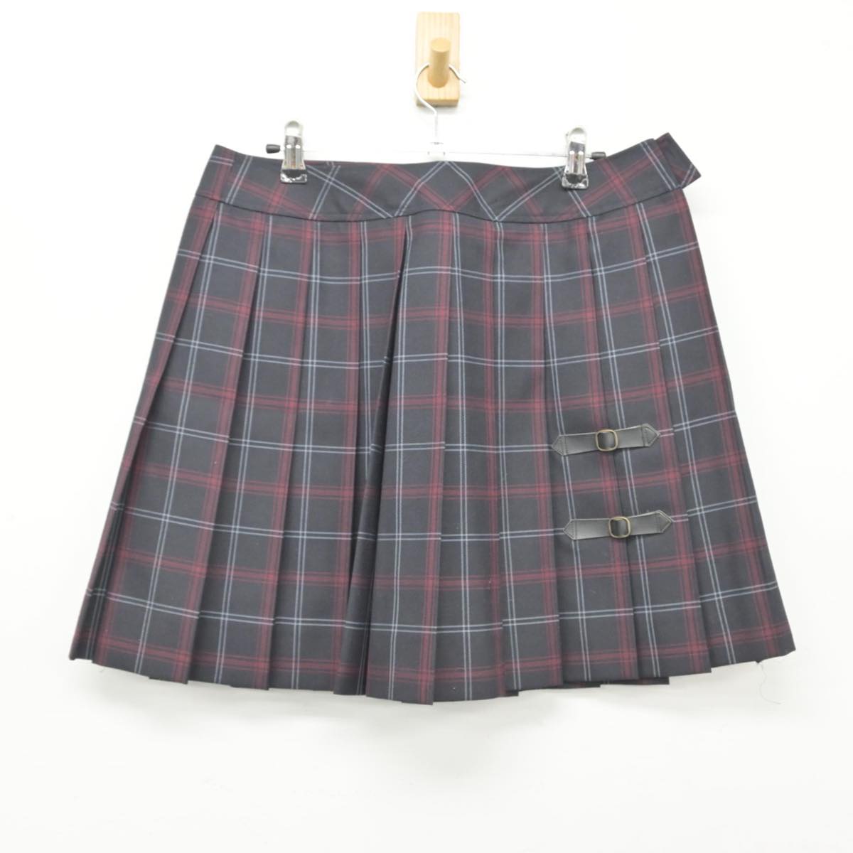 【中古】千葉県 船橋旭高等学校 女子制服 4点（ブレザー・シャツ・スカート）sf032393