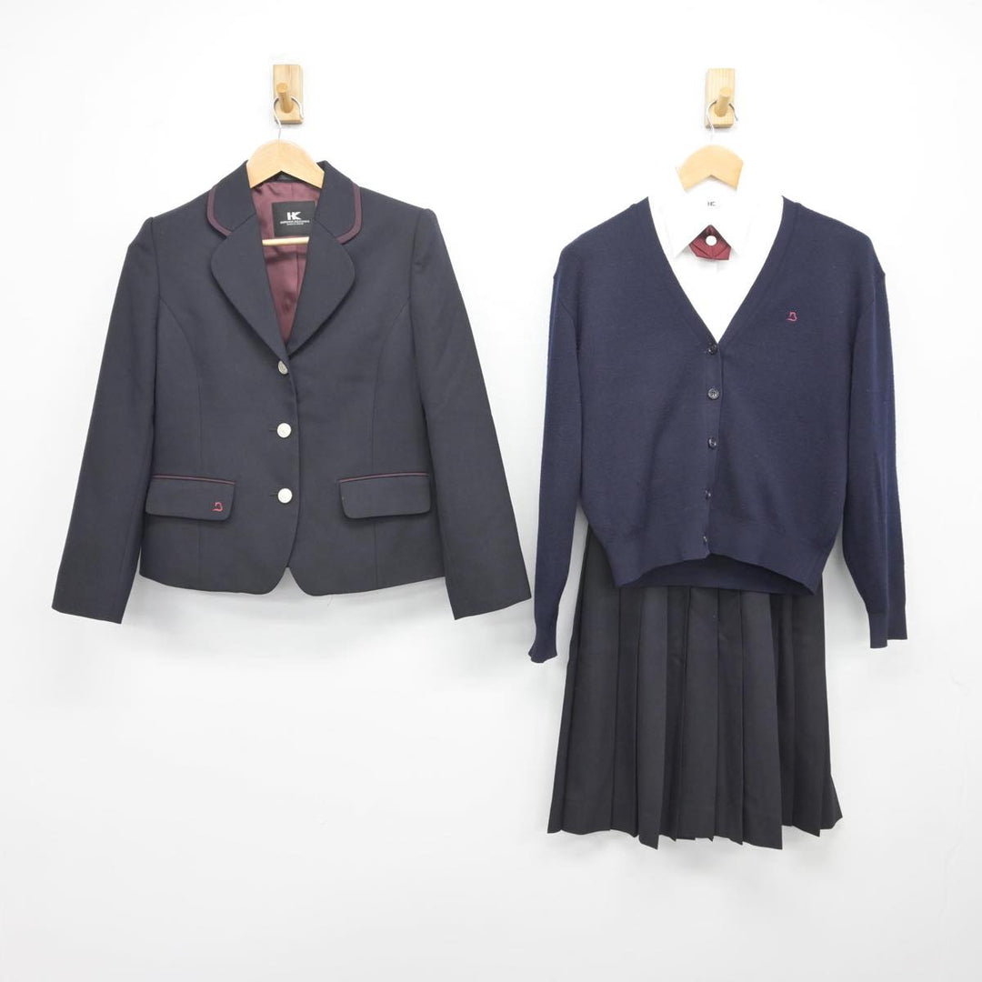 【中古】大阪府 梅花高等学校 女子制服 5点（ブレザー・ニット・シャツ・スカート）sf032407 | 中古制服通販パレイド