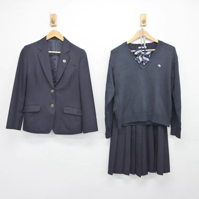 【中古】埼玉県 羽生第一高等学校 女子制服 5点（ブレザー・ニット・スカート）sf032413