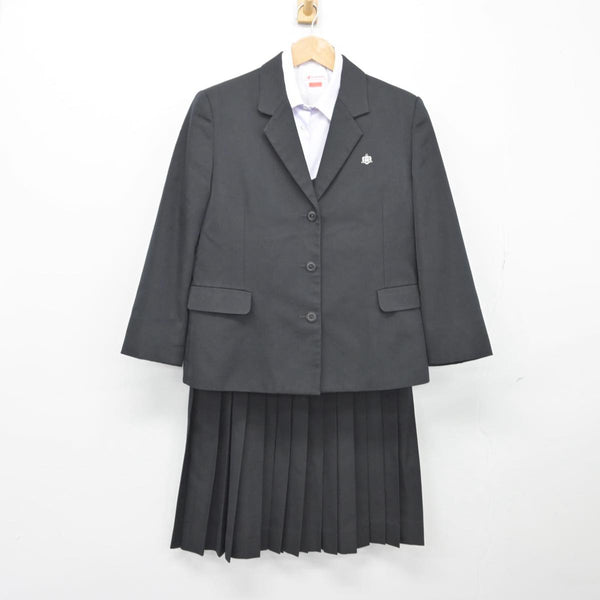 【中古】高知県 安芸中学校・高等学校 女子制服 4点（ブレザー・ベスト・シャツ・スカート）sf032417 | 中古制服通販パレイド