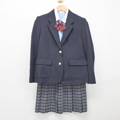 【中古】埼玉県 児玉高等学校 女子制服 4点（ブレザー・シャツ・スカート）sf032423