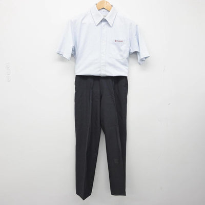 【中古】滋賀県 立命館守山中学校 男子制服 3点（シャツ・ズボン）sf032433