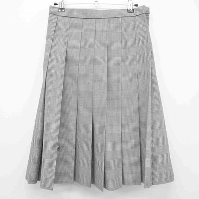 【中古】宮崎県 富島高等学校 女子制服 2点（ベスト・スカート）sf032446