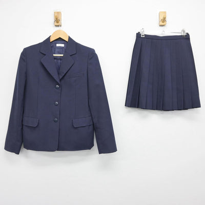 【中古】神奈川県 茅ヶ崎高等学校 女子制服 3点（ブレザー・スカート・スカート）sf032462