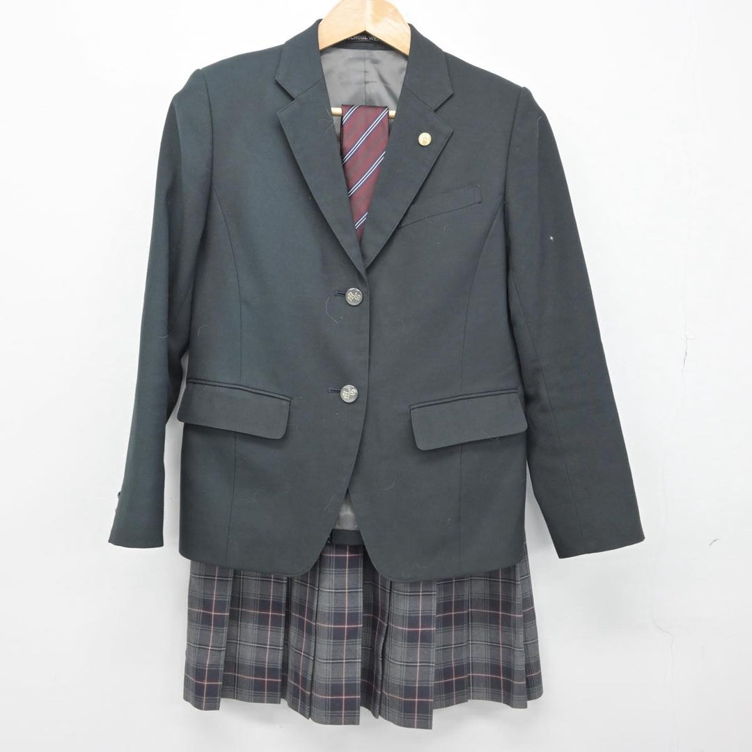 【中古】東京都 武蔵丘高等学校 女子制服 6点（ブレザー・スカート）sf032469 | 中古制服通販パレイド