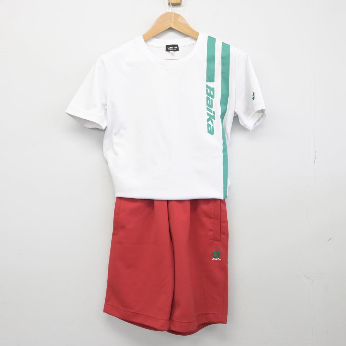 【中古】大阪府 梅花高等学校 女子制服 2点（体操服 上・体操服 下）sf032493