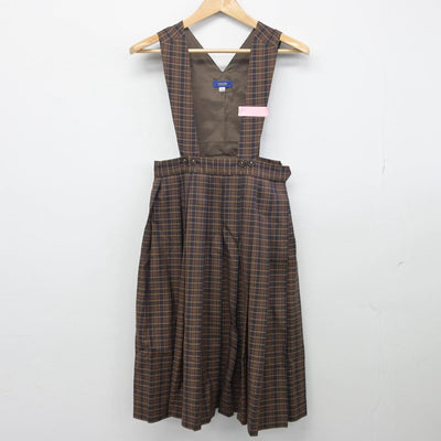 【中古】福岡県 宇美南中学校 女子制服 1点（ジャンパースカート）sf032505