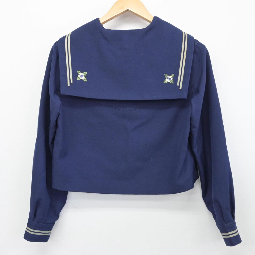 中古】山形県 日本大学山形高等学校 女子制服 2点（セーラー服