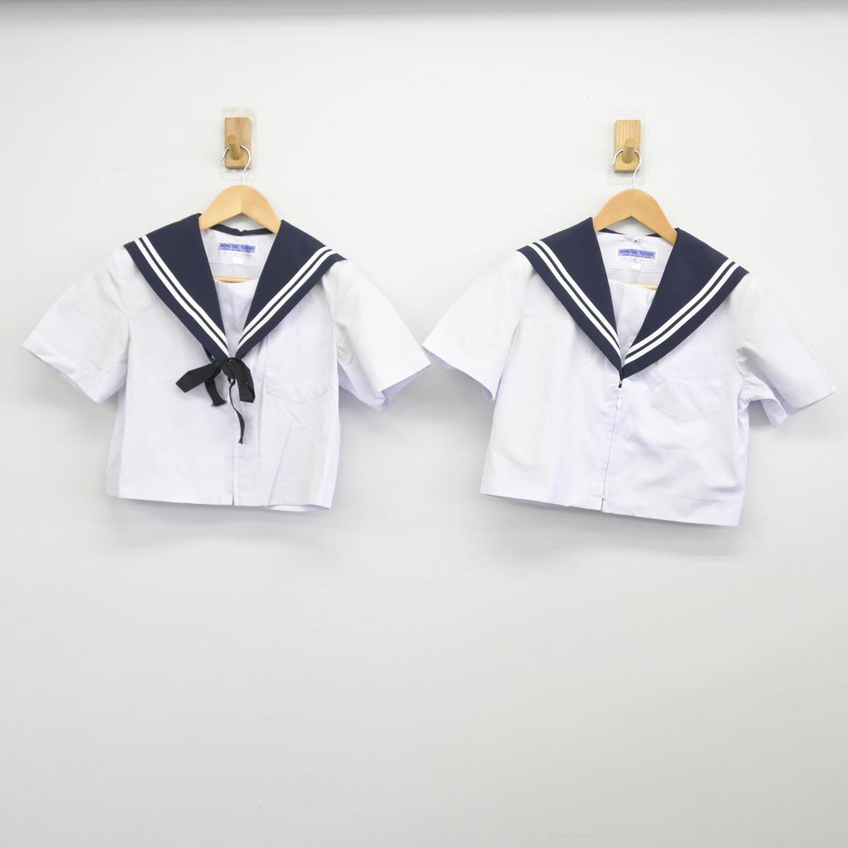 【中古】愛知県 学校名不明 女子制服 4点（セーラー服・スカート）sf032514