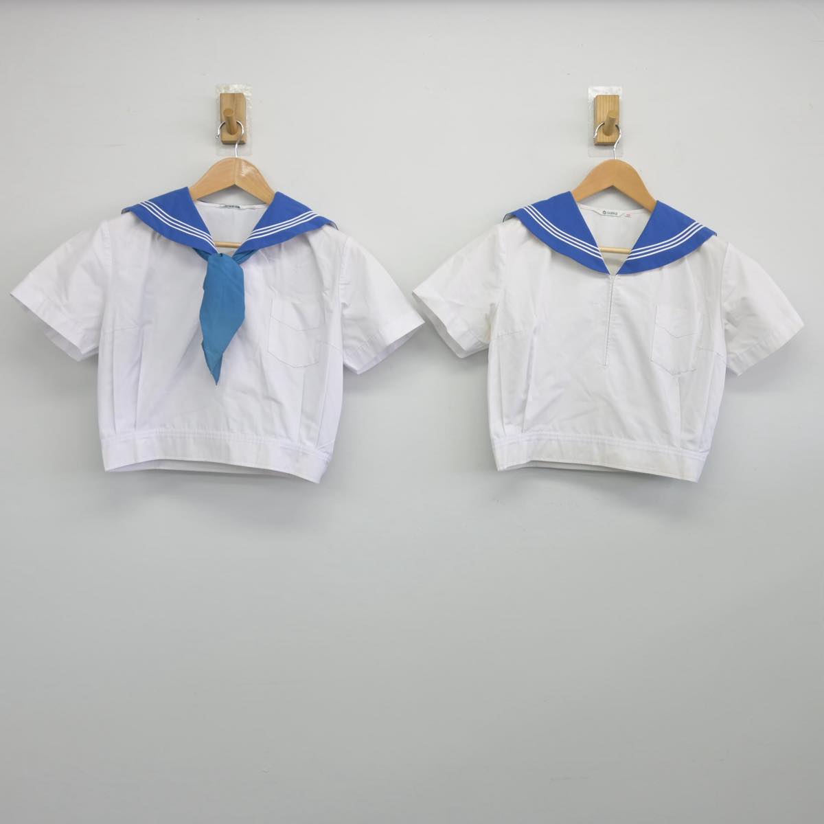 【中古】石川県 北陸学院高等学校 女子制服 3点（セーラー服）sf032521