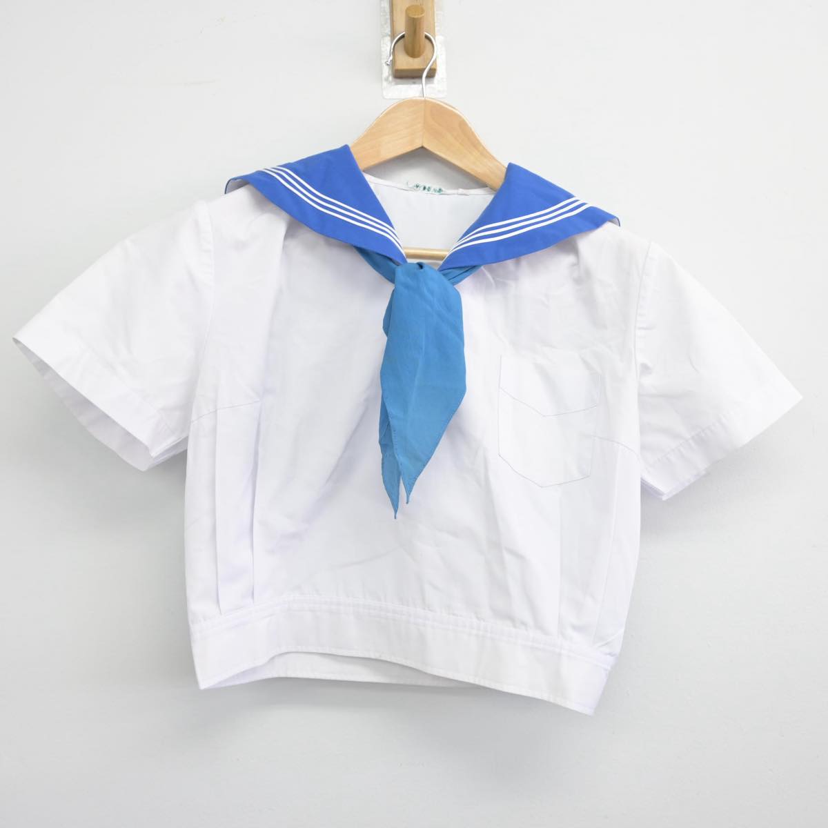 【中古】石川県 北陸学院高等学校 女子制服 3点（セーラー服）sf032521