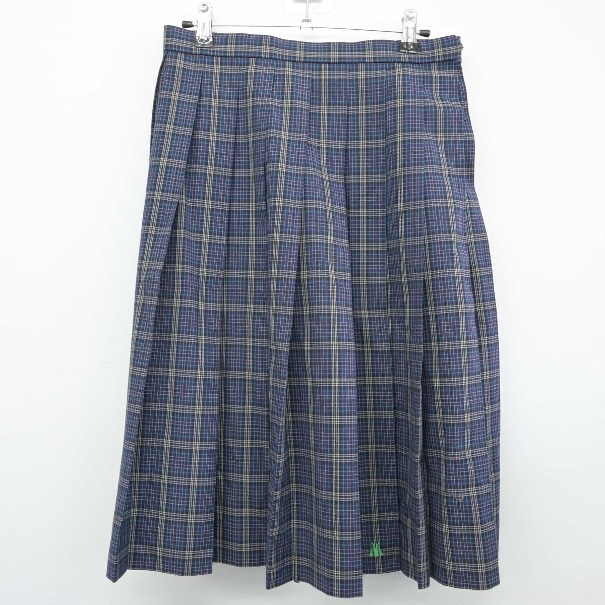 【中古】福岡県 学校法人八女学院高等学校 女子制服 3点（ブレザー・スカート）sf032525