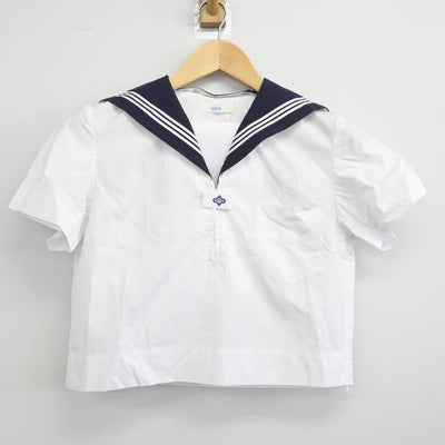 【中古】兵庫県 姫路市立安室中学校 女子制服 2点（セーラー服・セーラー服）sf032546