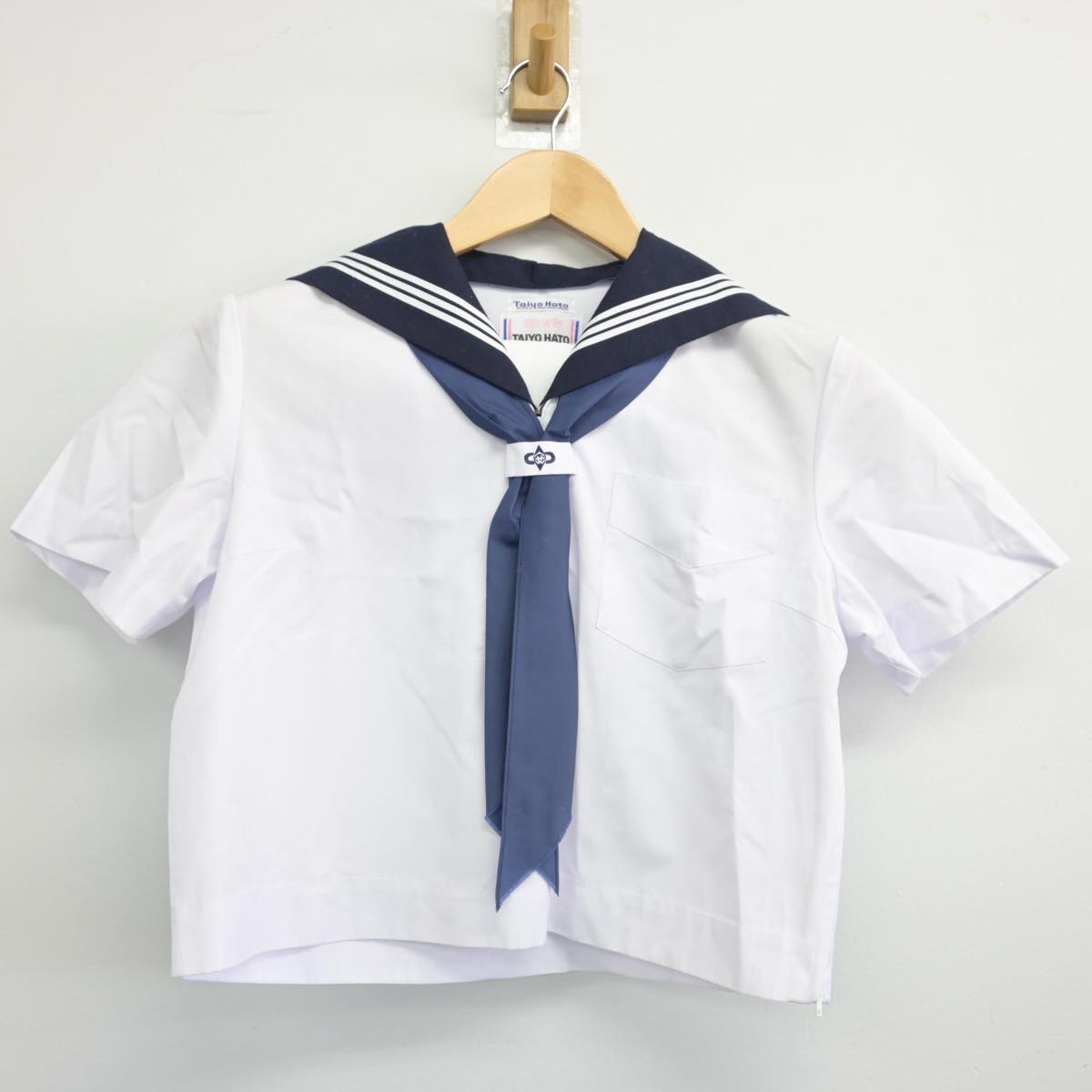 【中古】兵庫県 姫路市立安室中学校 女子制服 3点（セーラー服・スカート）sf032547