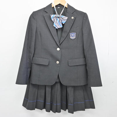 【中古】東京都 江北高等学校 女子制服 5点（ブレザー・ニット・スカート）sf032552