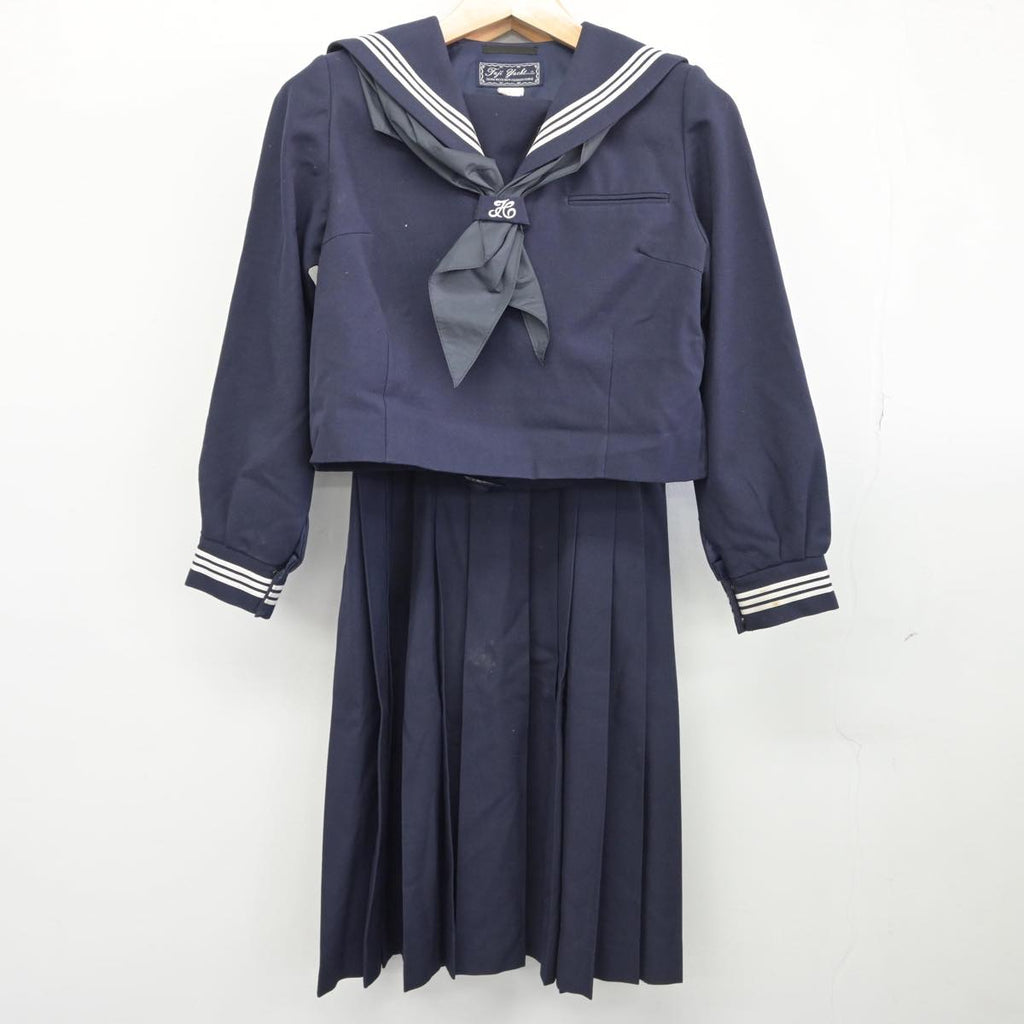 【中古】千葉県 常盤松中学校 女子制服 3点（セーラー服・ジャンパースカート）sf032554 | 中古制服通販パレイド