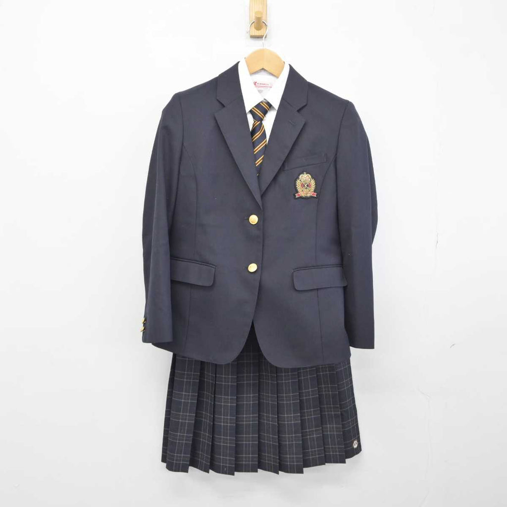 中古】大阪府 門真なみはや高等学校 女子制服 4点（ブレザー・シャツ・スカート）sf032573 | 中古制服通販パレイド