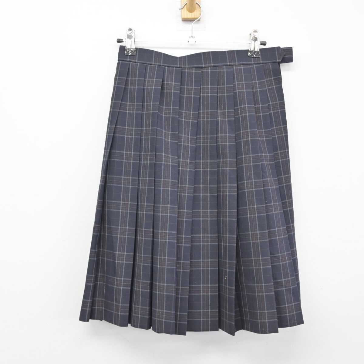 【中古】大阪府 門真なみはや高等学校 女子制服 2点（スカート）sf032574