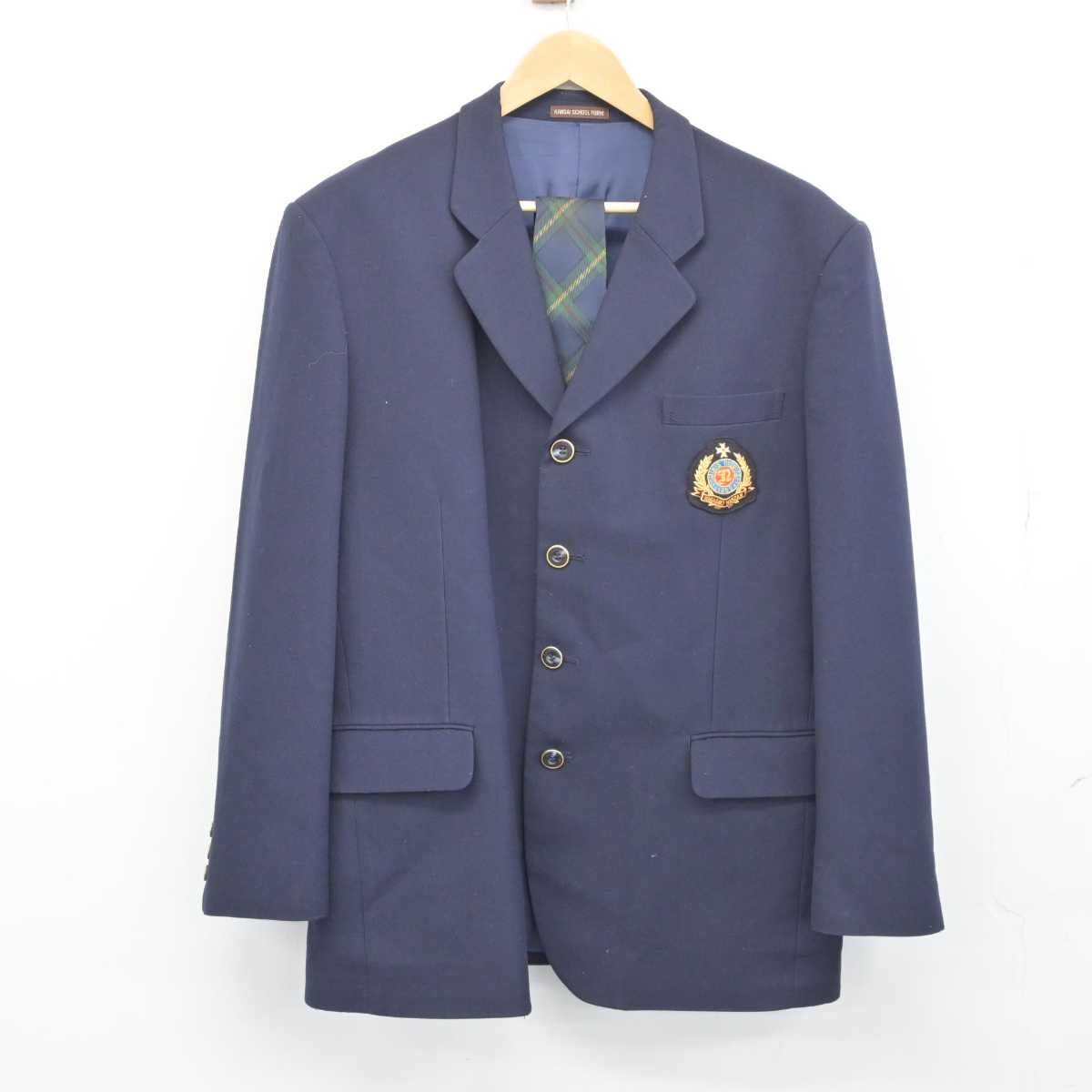 【中古】長崎県 長崎南山高等学校 男子制服 2点（ブレザー）sf032581