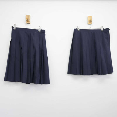 【中古】神奈川県 共和中学校 女子制服 2点（スカート・スカート）sf032590