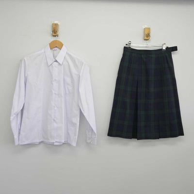 【中古】熊本県 東稜高等学校 女子制服 4点（ブレザー・シャツ・スカート）sf032591