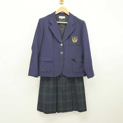 【中古】熊本県 東稜高等学校 女子制服 2点（ブレザー・スカート）sf032594